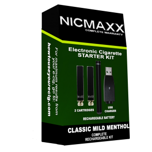 Classic Mild Menthol Starter Kit Nicmaxx
