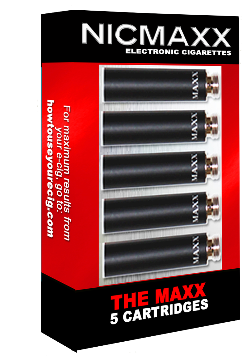 The MAXX Electronic Cigarette Cartridge Pack Nicmaxx